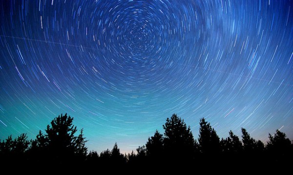 Perseid meteor shower